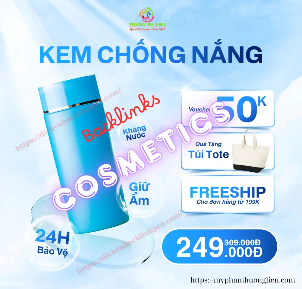 dịch vụ quản trị backlink - Mỹ Phẩm